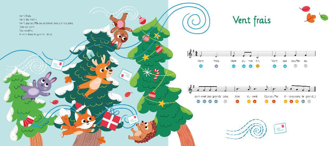 Mon livre piano - mes comptines de Noël