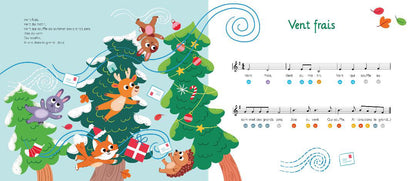 Mon livre piano - mes comptines de Noël