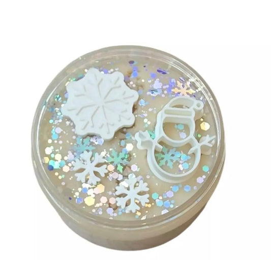 Pâte à modeler - neige