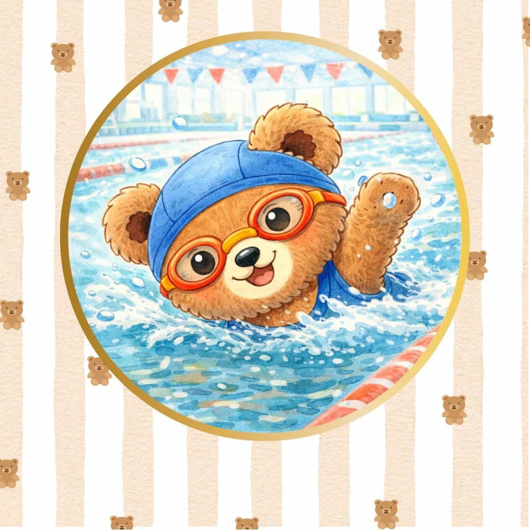 Film protecteur Tonies - Stickers personnalisable - les activité de petit ours