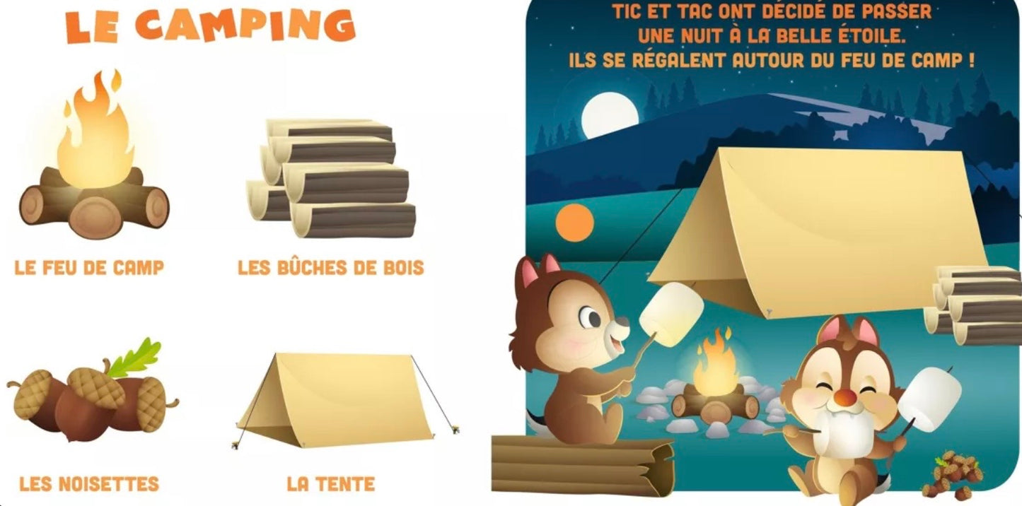 LIVRE - DISNEY BABY - Mon Imagier Sonore - La forêt
