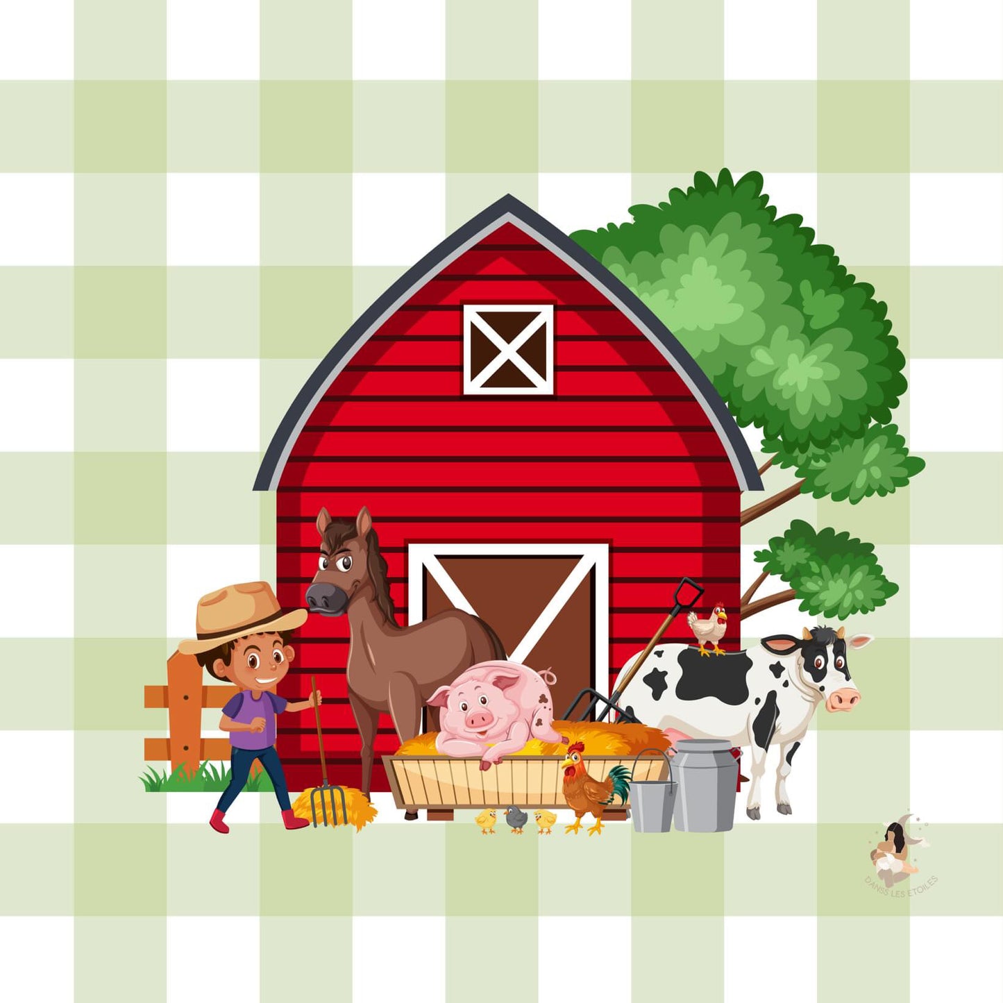 Film protecteur Tonies - Stickers personnalisable - Ferme