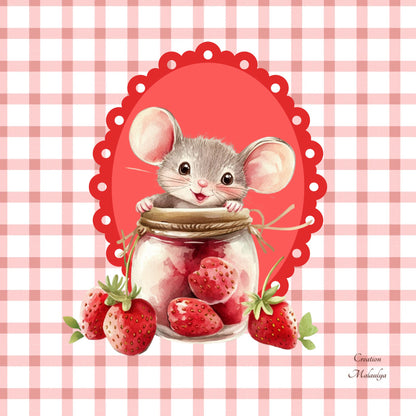 Film protecteur Tonies - Stickers personnalisable - strawberry mousse