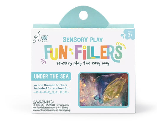 Fun Fillers pour bouteille et jeu sensoriel - océan