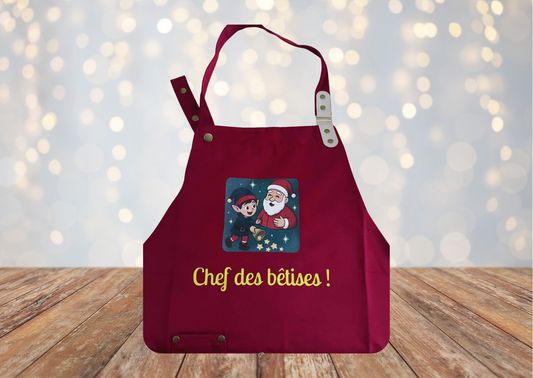 Tablier de Noël