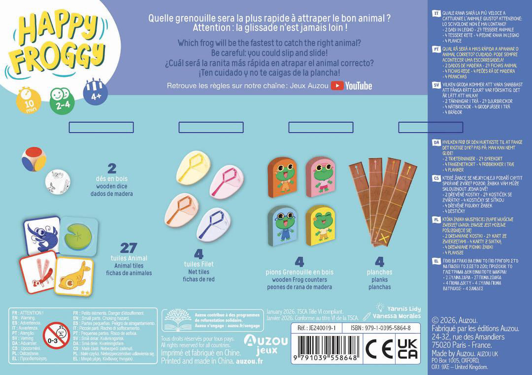 P’tit jeu - Happy Froggy