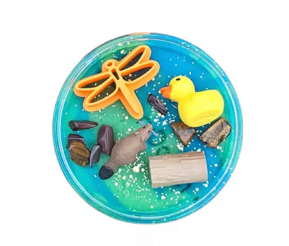 Pâte à modeler - rivière