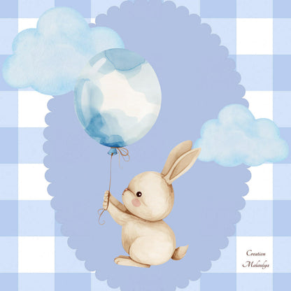 Film protecteur Tonies - Stickers personnalisable - lapin tout doux