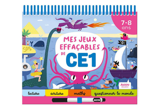 Mes jeux effaçables - CE1
