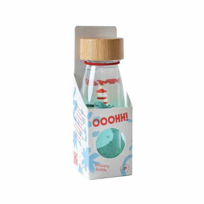 Bouteille sensorielle marin