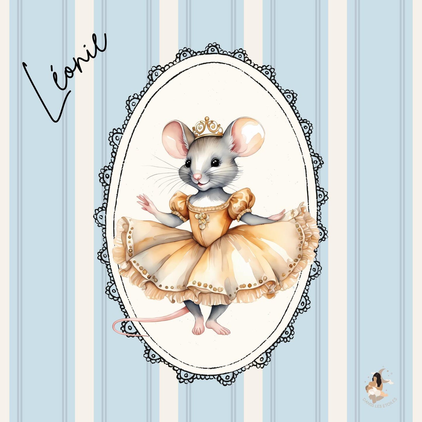 Film protecteur Tonies - Stickers personnalisable - Souris danseuse