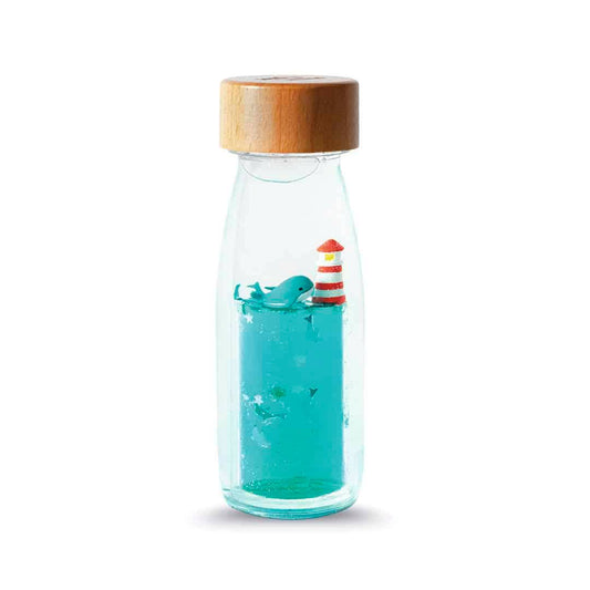 Bouteille sensorielle marin