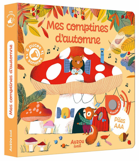 Mes premiers sonores - mes comptines d’automne
