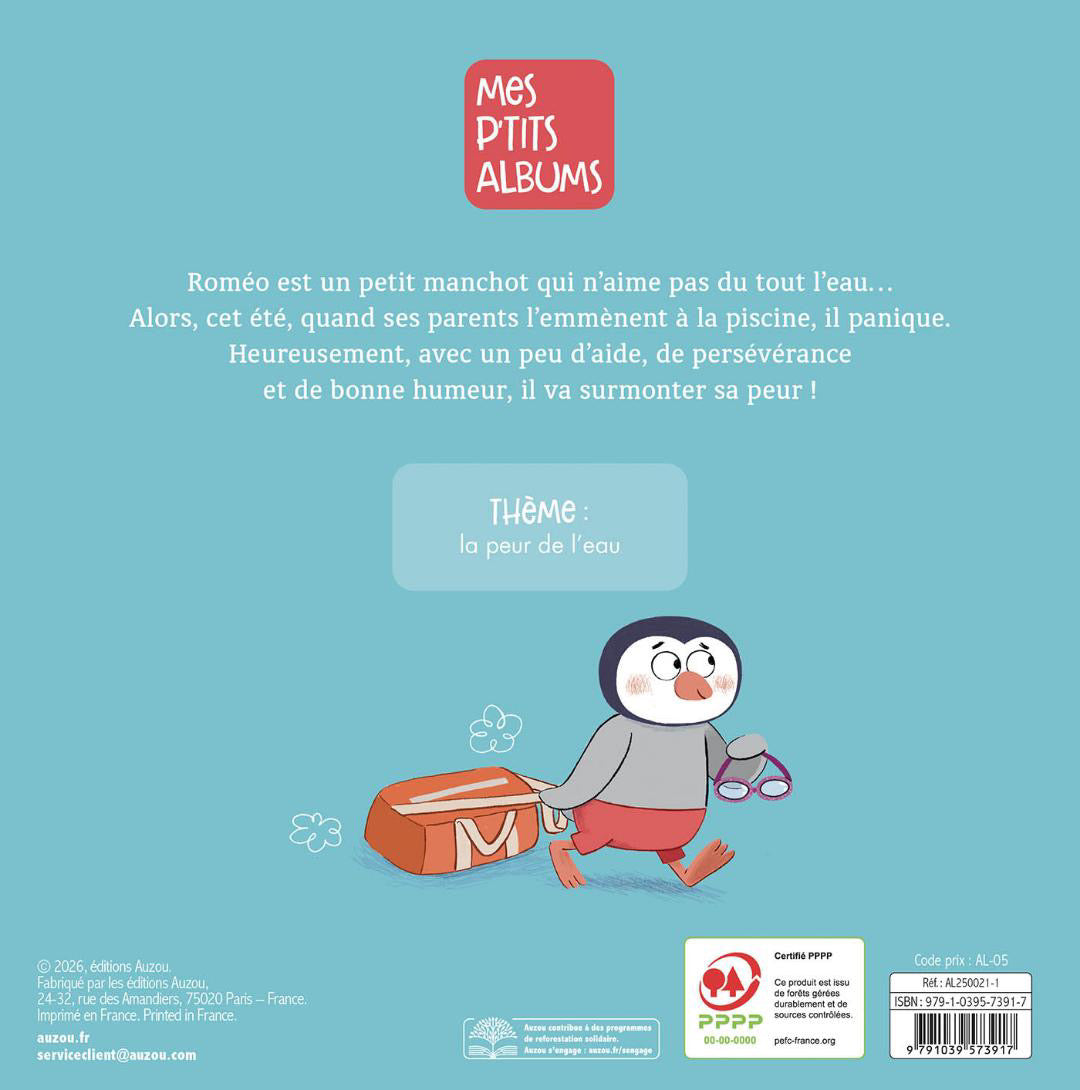 Roméo n’a plus peur de l’eau