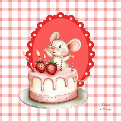 Film protecteur Tonies - Stickers personnalisable - strawberry mousse