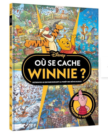 WINNIE L'OURSON - Où se cache Winnie ? Cherche et Trouve - Disney