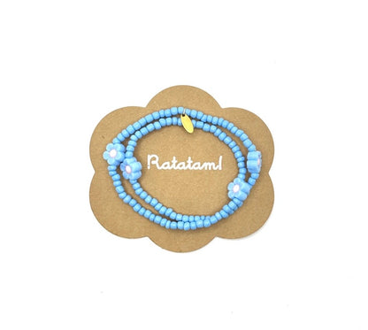 Collier élastique fleurs : 6 modèles