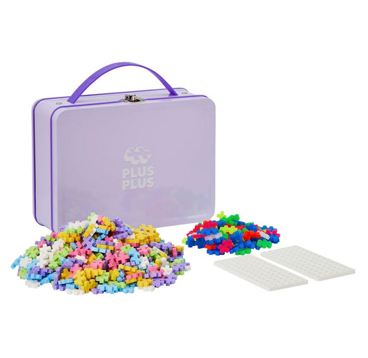 Valisette métal de 600 pièces - Jeu de construction enfant - PLUS PLUS - PRÉCOMMANDE