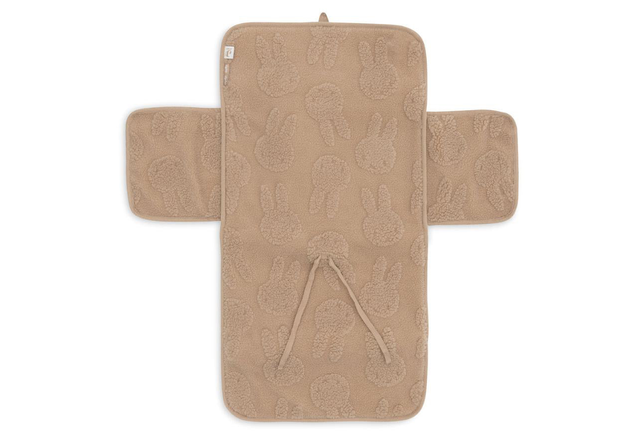Tapis à langer nomade - Miffy jacquard Teddy