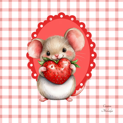 Film protecteur Tonies - Stickers personnalisable - strawberry mousse