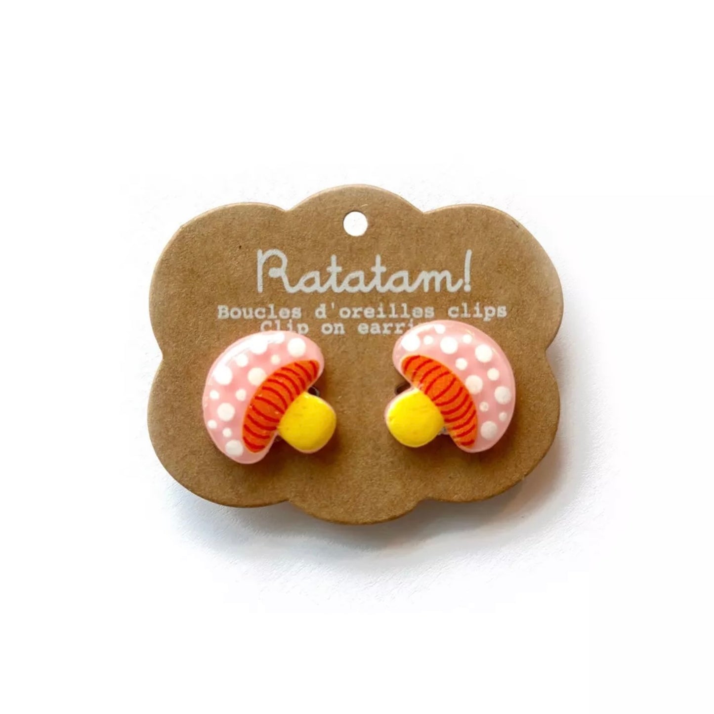 Boucles d’oreille clip FRUITS