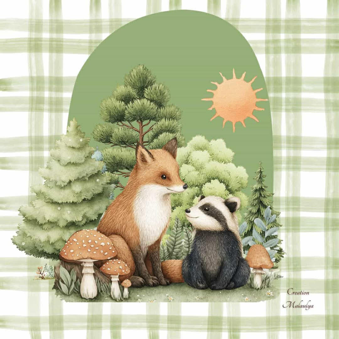 Film protecteur Tonies - Stickers personnalisable - dans la forêt