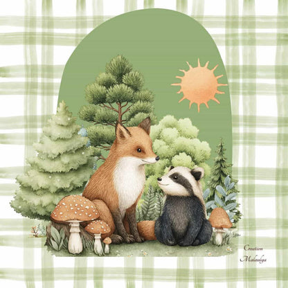 Film protecteur Tonies - Stickers personnalisable - dans la forêt