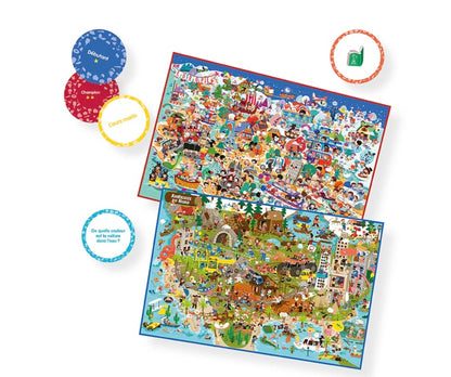 MON JEU DE CHERCHE ET TROUVE GÉANT - autour du monde