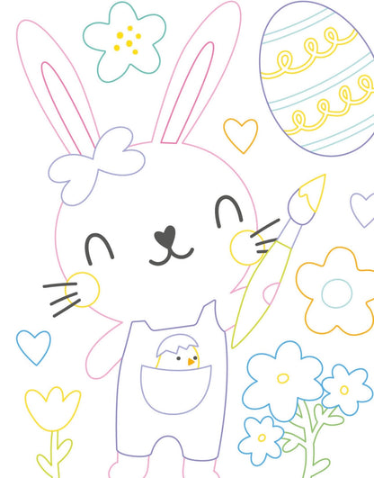 Mes coloriages tout doux – Pâques