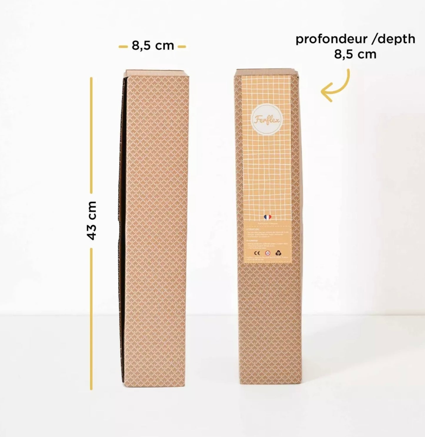 Ardoise d'écriture magnétique effaçable - lot de 2
