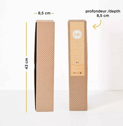 Ardoise d'écriture magnétique effaçable - lot de 2