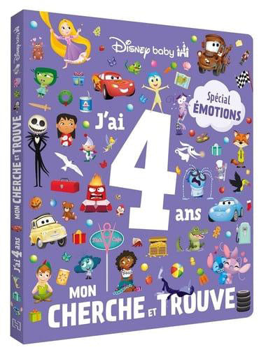 Disney baby - j’ai 4 ans - mon cherche et trouve spécial émotions