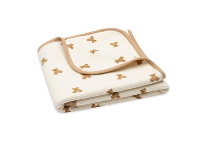 Couverture - Little waffle - mini teddy bear