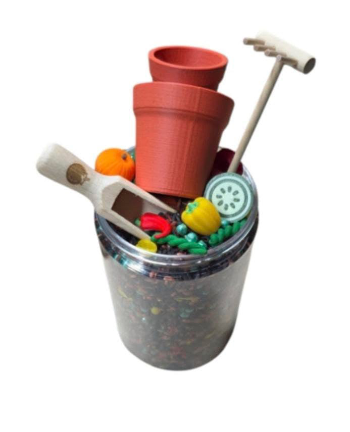 Lot complet pour jeu sensoriel - thème veggie