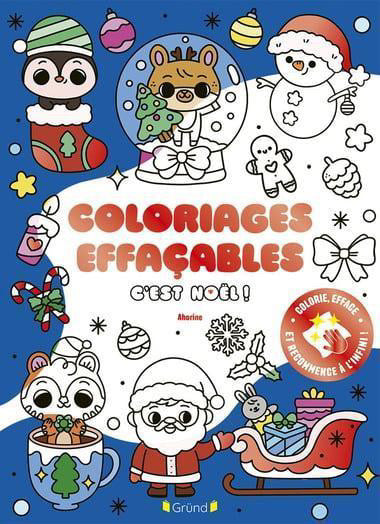 Coloriages effaçables - C'est Noël