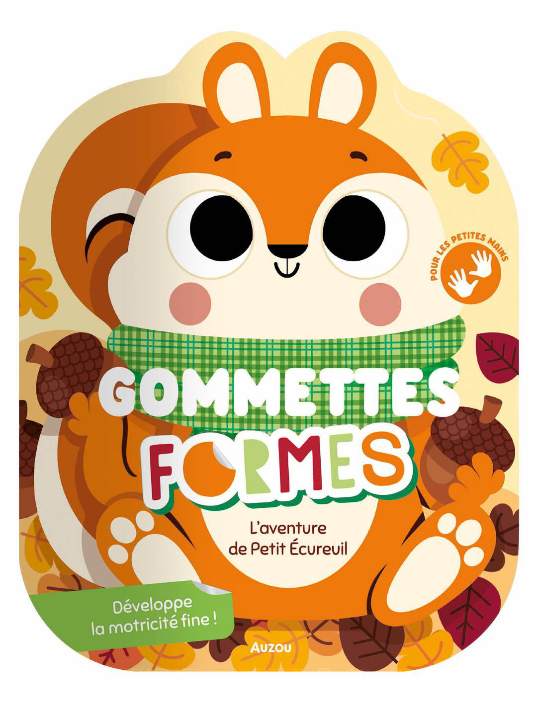 Gommette forme - l’aventure de petit écureuil