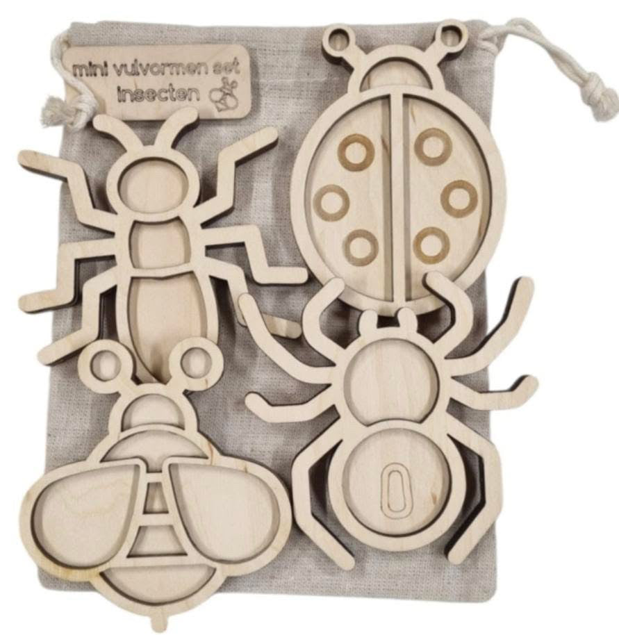 Mini set de formes à remplir - 4 modèles