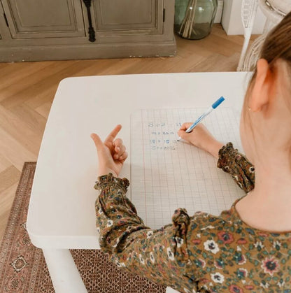 Ardoise d'écriture magnétique effaçable - lot de 2