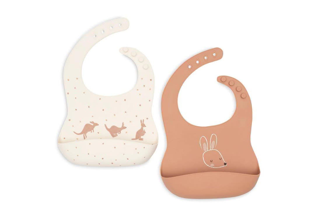 Bavoir silicone - Kangaroots
