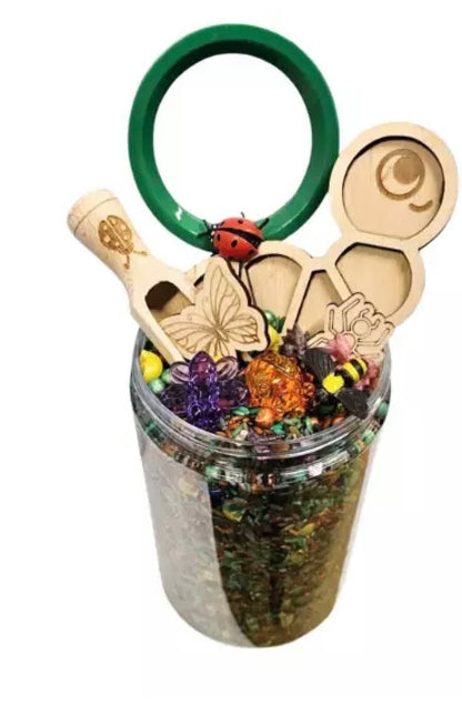 Lot complet pour jeu sensoriel : thème insectes