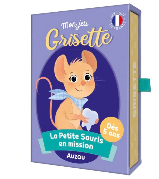 JEU DE CARTES - MON JEU GRISETTE - la petite souris est en mission