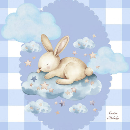 Film protecteur Tonies - Stickers personnalisable - lapin tout doux