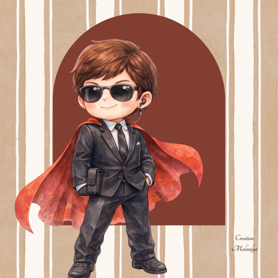 Film protecteur Tonies - Stickers personnalisable - super boy