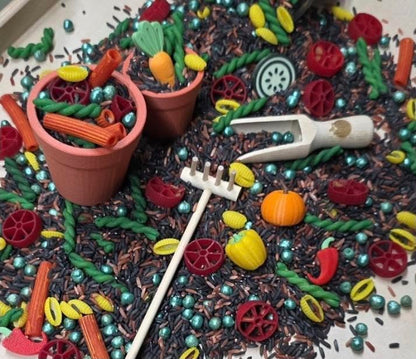 Lot complet pour jeu sensoriel - thème veggie
