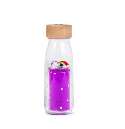 Bouteille sensorielle magic rainbow