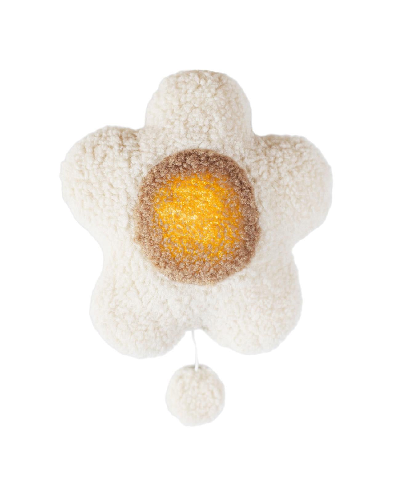 Peluche musicale et veilleuse - fleur
