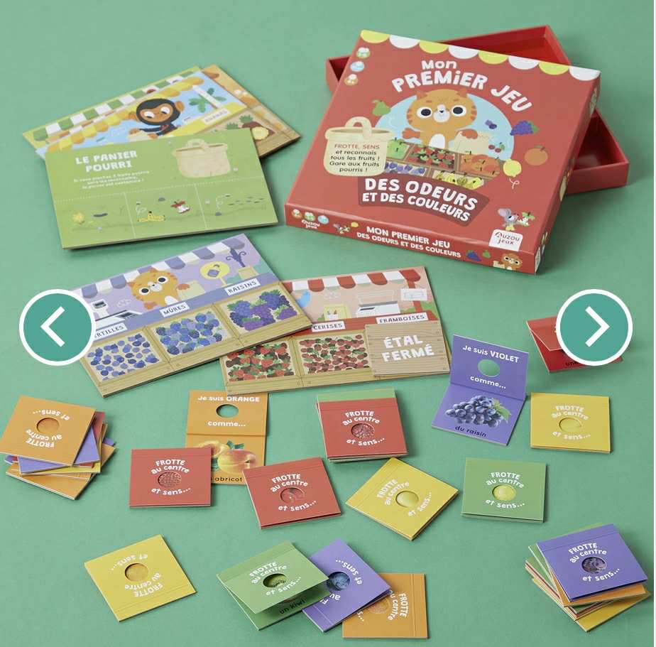 Mon premier jeu des odeurs et des couleurs