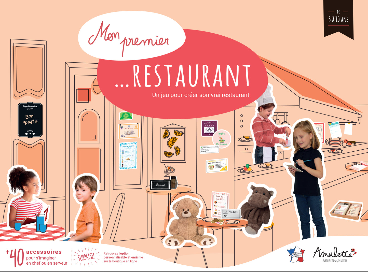 Mon Premier Restaurant - Jeu d'imitation
