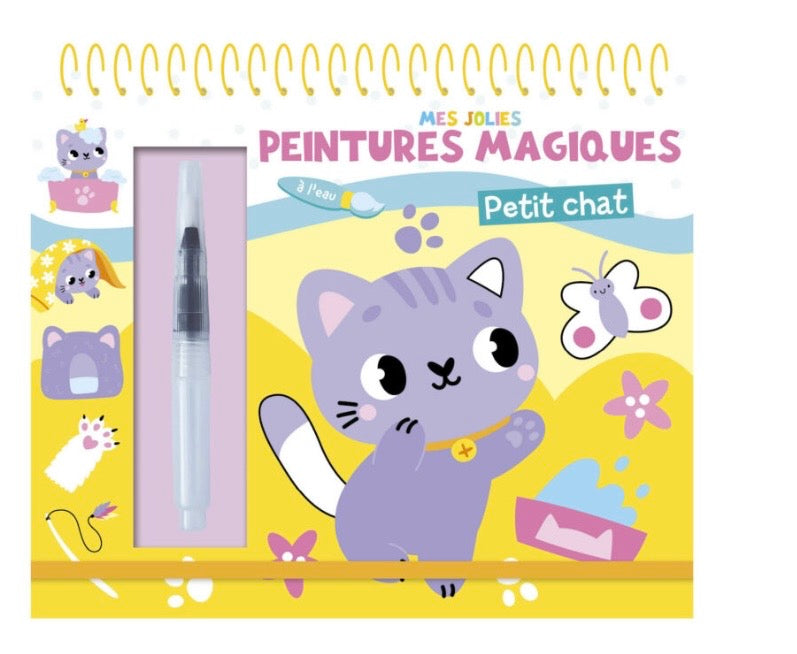 Mes jolies peintures magiques – Petit chat