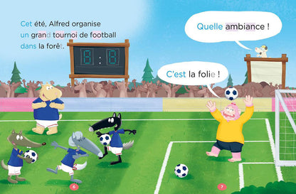 MES LECTURES DU CP AVEC LOUP - LE TOURNOI DE FOOT